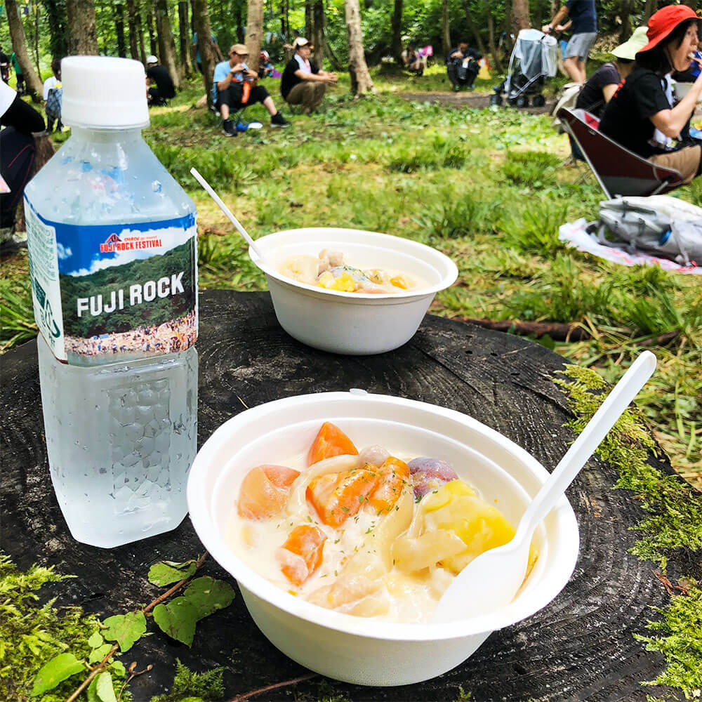 フジロックフェスティバル2019 会場内でのご飯